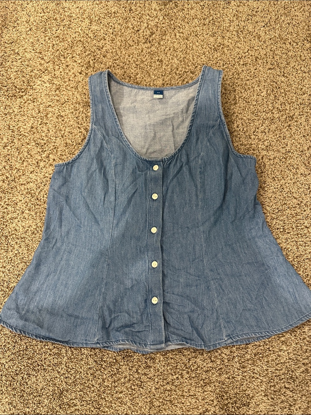 Denim tank